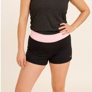 Champion‎ Women's Activewear Shorts Pink Waistband Athletic Gym Workout